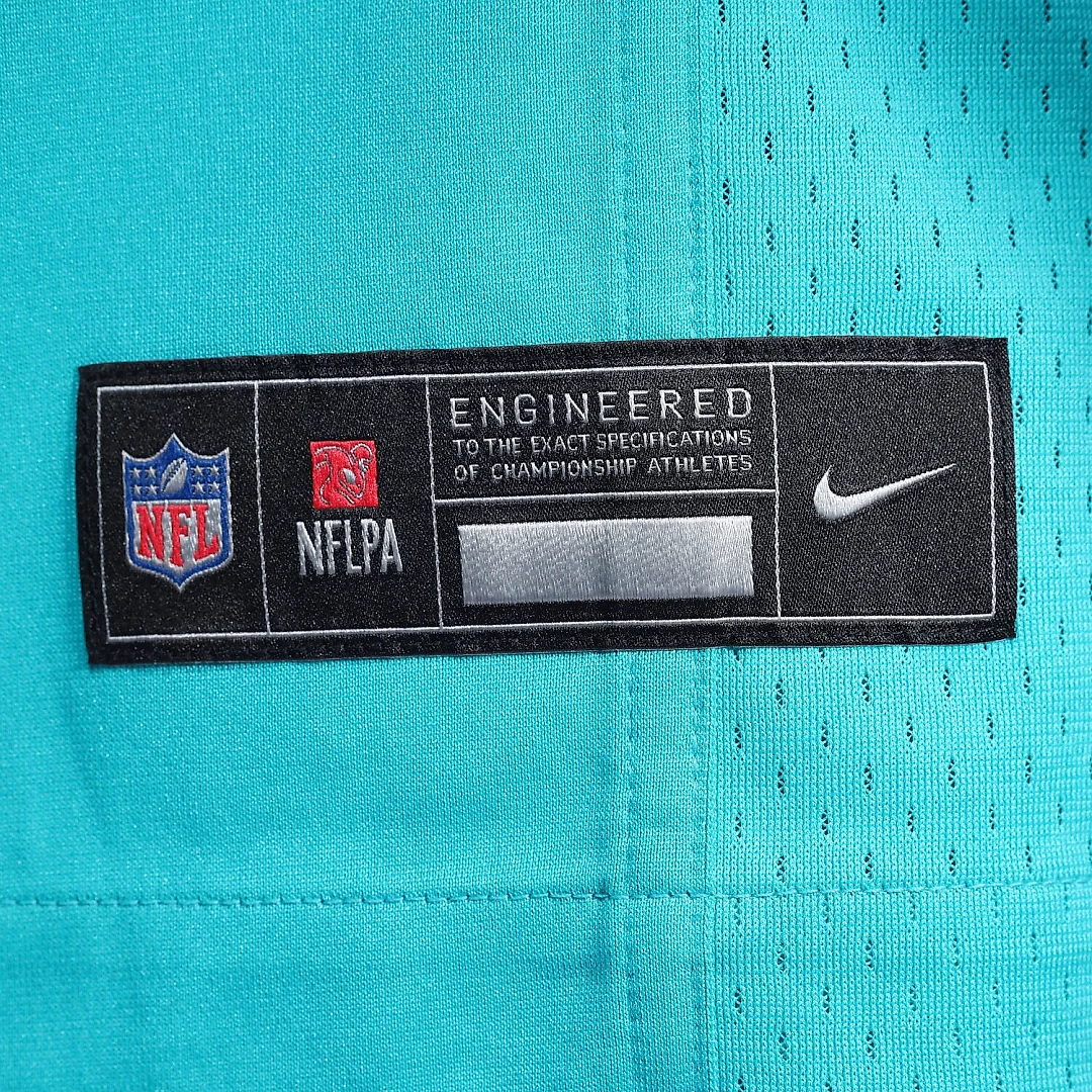 Zennovawear Bradley Chubb Miami Dolphins Game Player Jersey - Aqua