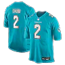 Zennovawear Bradley Chubb Miami Dolphins Game Player Jersey - Aqua