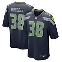 Zennovawear Brady Russell Seattle Seahawks Game Jersey - College Navy