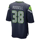 Zennovawear Brady Russell Seattle Seahawks Game Jersey - College Navy