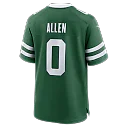 Zennovawear Braelon Allen New York Jets Game Jersey - Legacy Green