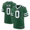 Zennovawear Braelon Allen New York Jets Game Jersey - Legacy Green