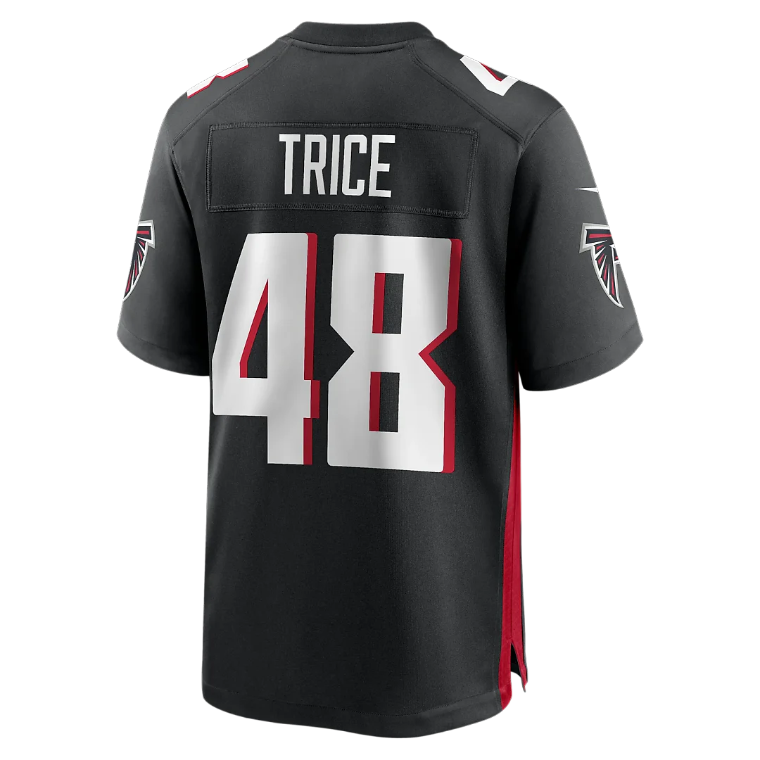 Zennovawear Bralen Trice Atlanta Falcons Team Game Jersey - Black