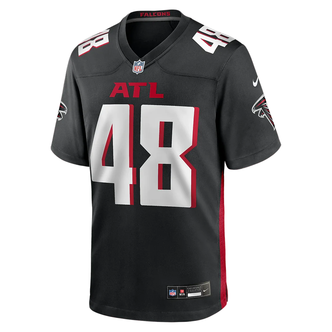 Zennovawear Bralen Trice Atlanta Falcons Team Game Jersey - Black