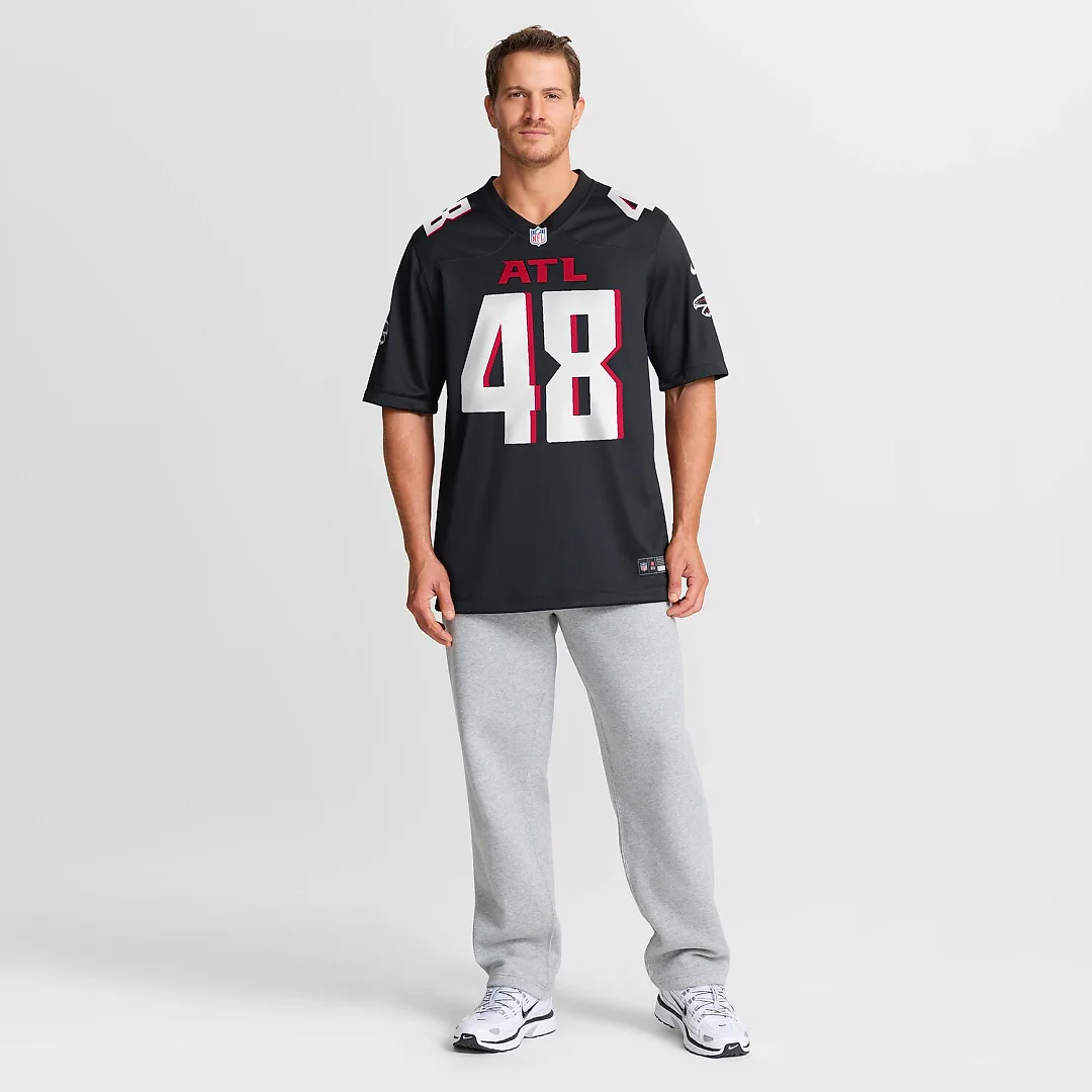 Zennovawear Bralen Trice Atlanta Falcons Team Game Jersey - Black