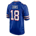Zennovawear Brandin Cooks Buffalo Bills Team Game Jersey - Royal