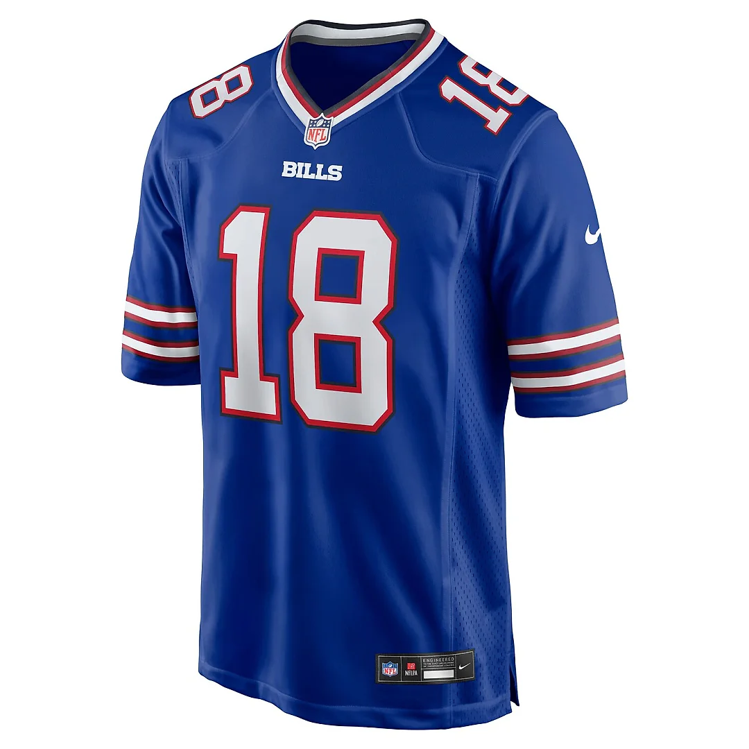 Zennovawear Brandin Cooks Buffalo Bills Team Game Jersey - Royal
