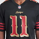 Zennovawear Brandon Aiyuk San Francisco 49ers 2025 Rivalries Collection Game Jersey - Black