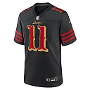 Zennovawear Brandon Aiyuk San Francisco 49ers 2025 Rivalries Collection Game Jersey - Black