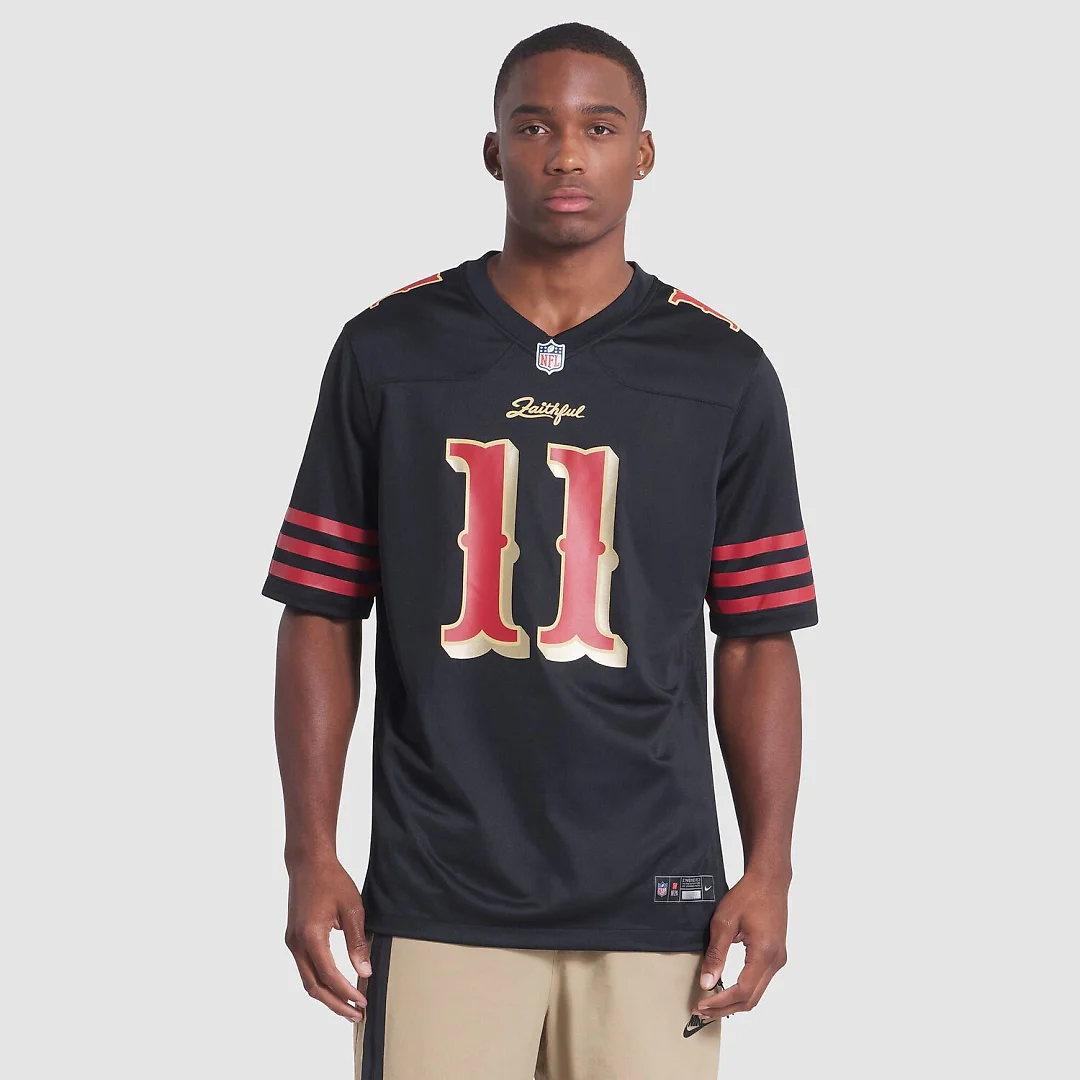 Zennovawear Brandon Aiyuk San Francisco 49ers 2025 Rivalries Collection Game Jersey - Black