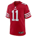 Zennovawear Brandon Aiyuk San Francisco 49ers Team Player Game Jersey - Scarlet
