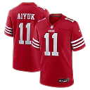 Zennovawear Brandon Aiyuk San Francisco 49ers Team Player Game Jersey - Scarlet