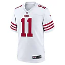 Zennovawear Brandon Aiyuk San Francisco 49ers Game Jersey - White