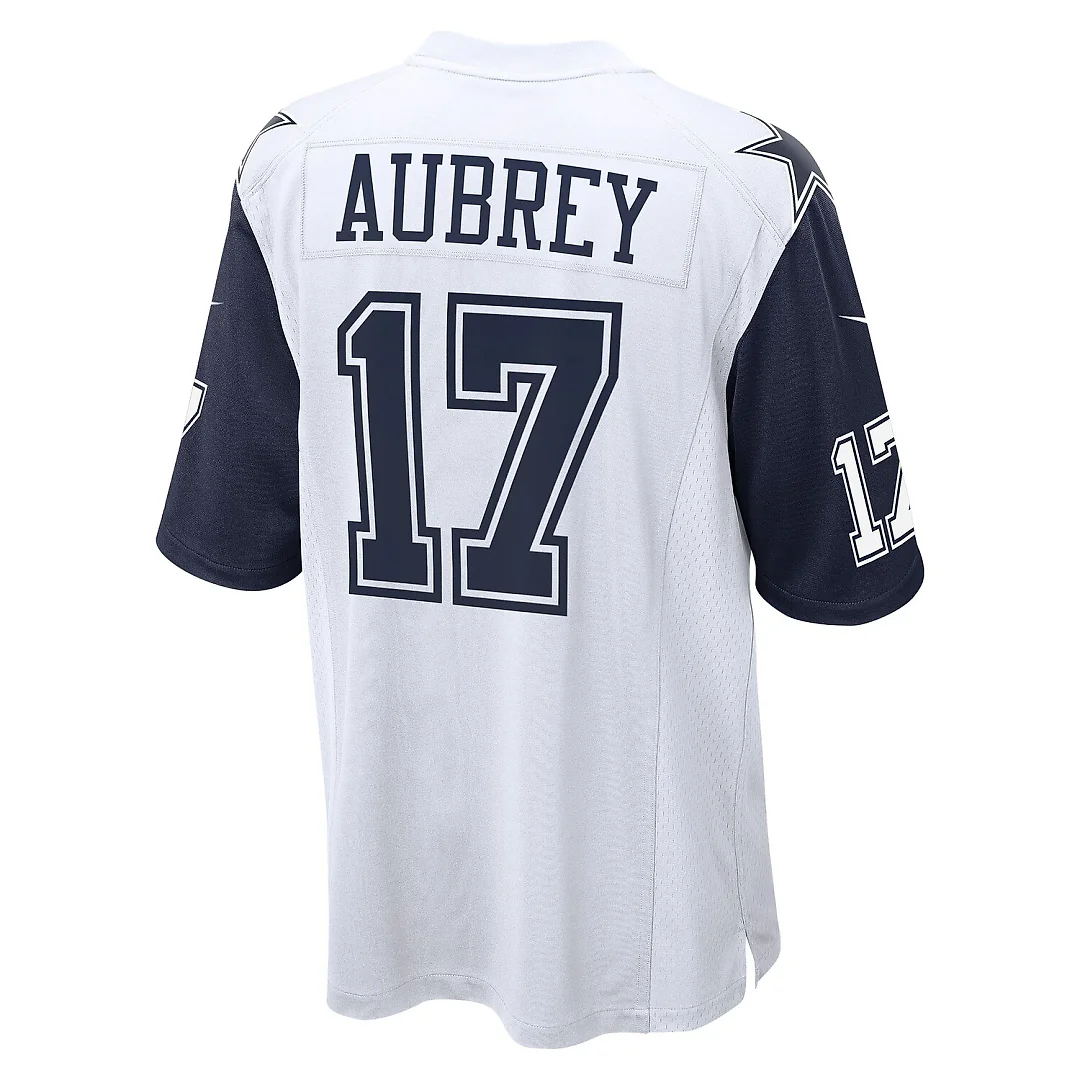 Zennovawear Brandon Aubrey Dallas Cowboys Alternate Game Team Jersey - White