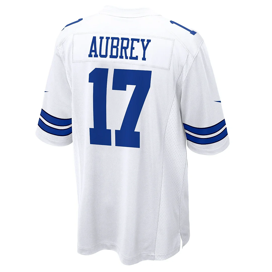 Zennovawear Brandon Aubrey Dallas Cowboys Game Jersey - White