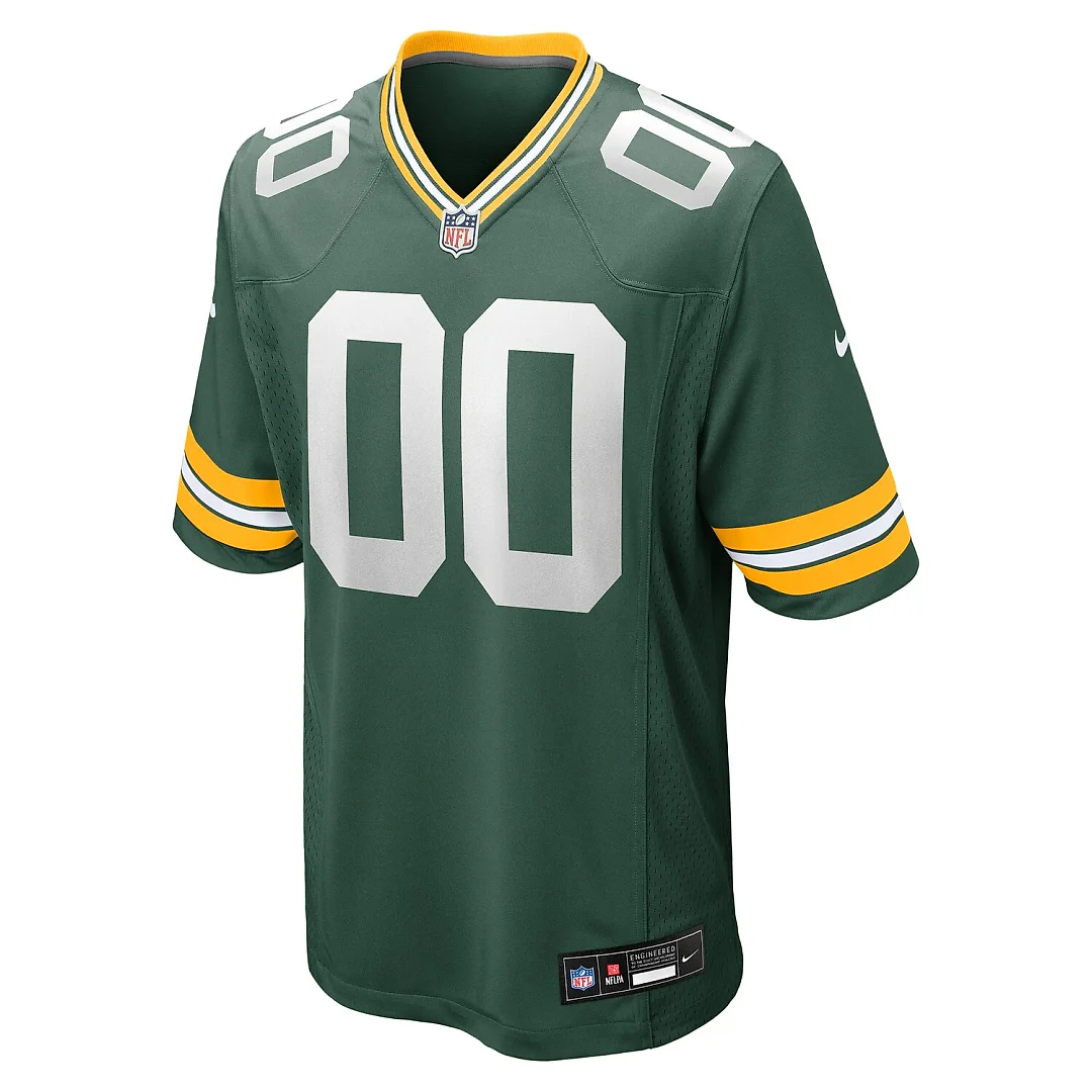 Zennovawear Brandon Cisse Green Bay Packers Game Jersey - Green