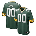 Zennovawear Brandon Cisse Green Bay Packers Game Jersey - Green