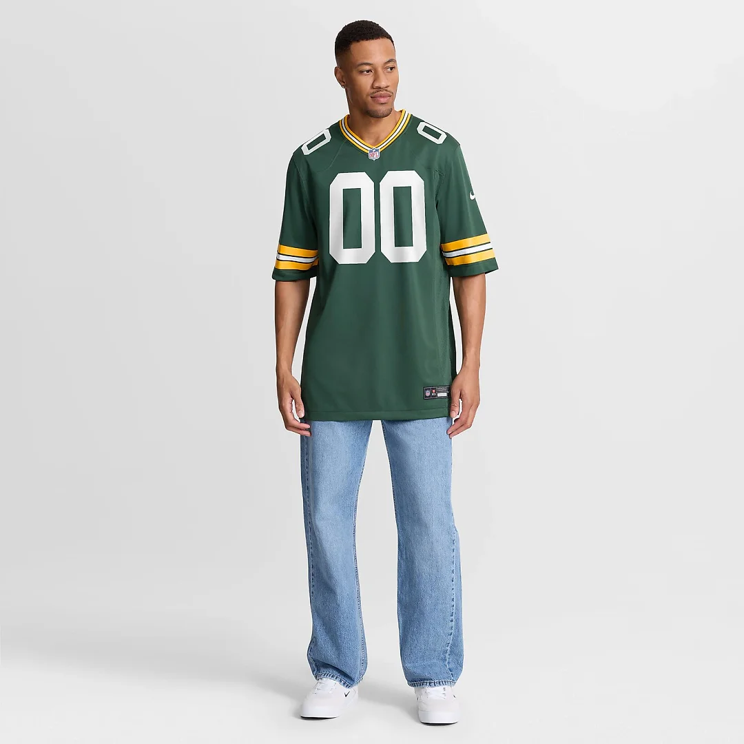 Zennovawear Brandon Cisse Green Bay Packers Game Jersey - Green
