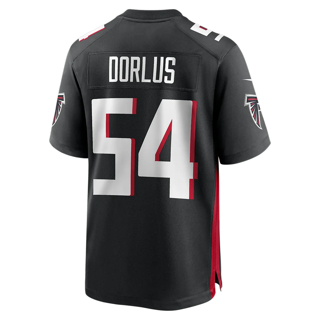 Zennovawear Brandon Dorlus Atlanta Falcons Team Game Jersey - Black