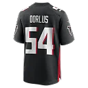 Zennovawear Brandon Dorlus Atlanta Falcons Team Game Jersey - Black