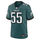 Zennovawear Brandon Graham Philadelphia Eagles Team Game Jersey - Midnight Green