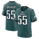 Zennovawear Brandon Graham Philadelphia Eagles Team Game Jersey - Midnight Green