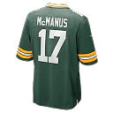 Zennovawear Brandon McManus Green Bay Packers Team Game Jersey - Green