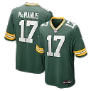Zennovawear Brandon McManus Green Bay Packers Team Game Jersey - Green