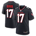 Zennovawear Braxton Berrios Houston Texans Team Game Jersey - Navy