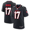 Zennovawear Braxton Berrios Houston Texans Team Game Jersey - Navy