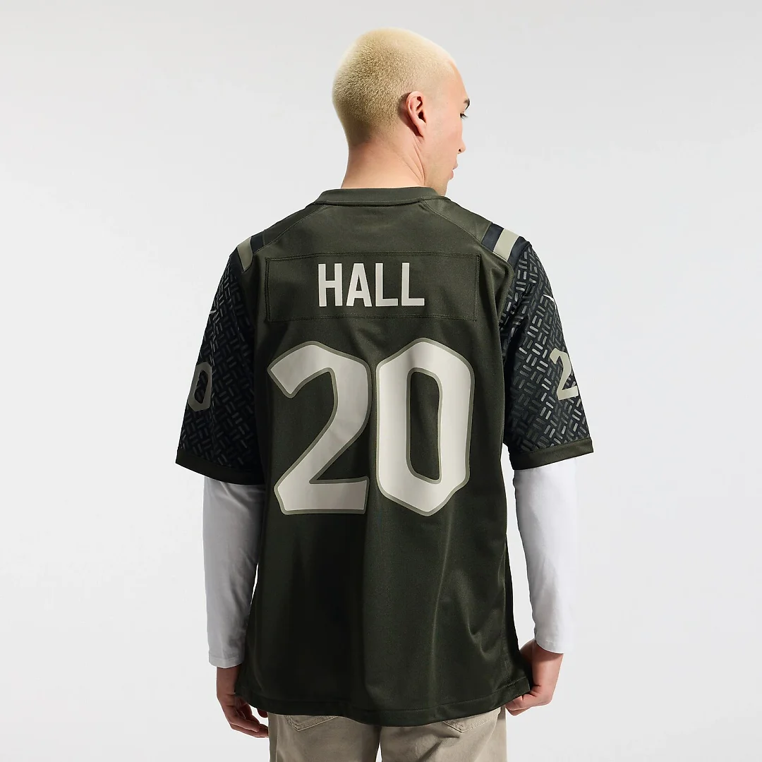 Zennovawear Breece Hall New York Jets 2025 Rivalries Collection Game Jersey - Gotham Green
