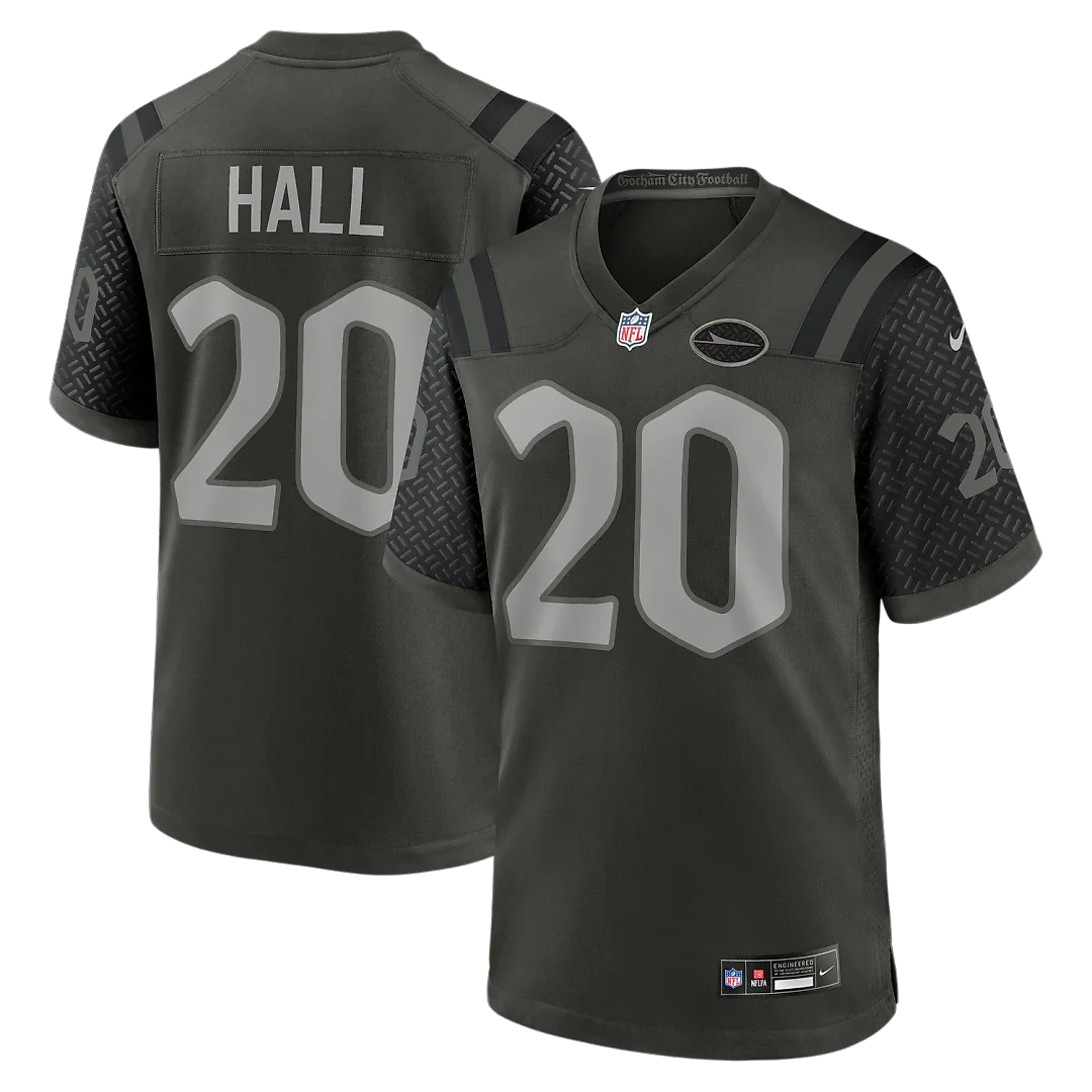 Zennovawear Breece Hall New York Jets 2025 Rivalries Collection Game Jersey - Gotham Green