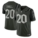 Zennovawear Breece Hall New York Jets 2025 Rivalries Collection Stitched Limited Jersey - Gotham Green