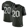Zennovawear Breece Hall New York Jets 2025 Rivalries Collection Stitched Limited Jersey - Gotham Green