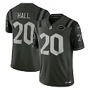Zennovawear Breece Hall New York Jets 2025 Rivalries Collection Stitched Limited Jersey - Gotham Green