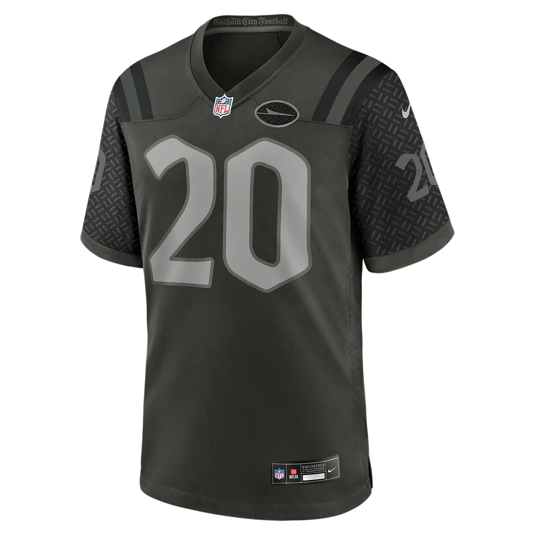 Zennovawear Breece Hall New York Jets 2025 Rivalries Collection Game Jersey - Gotham Green