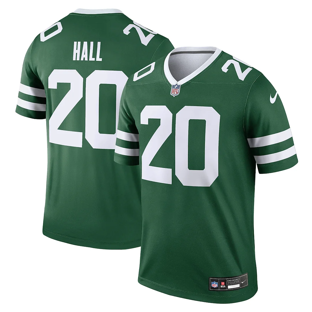 Zennovawear Breece Hall New York Jets Legend Player Performance Top - Green