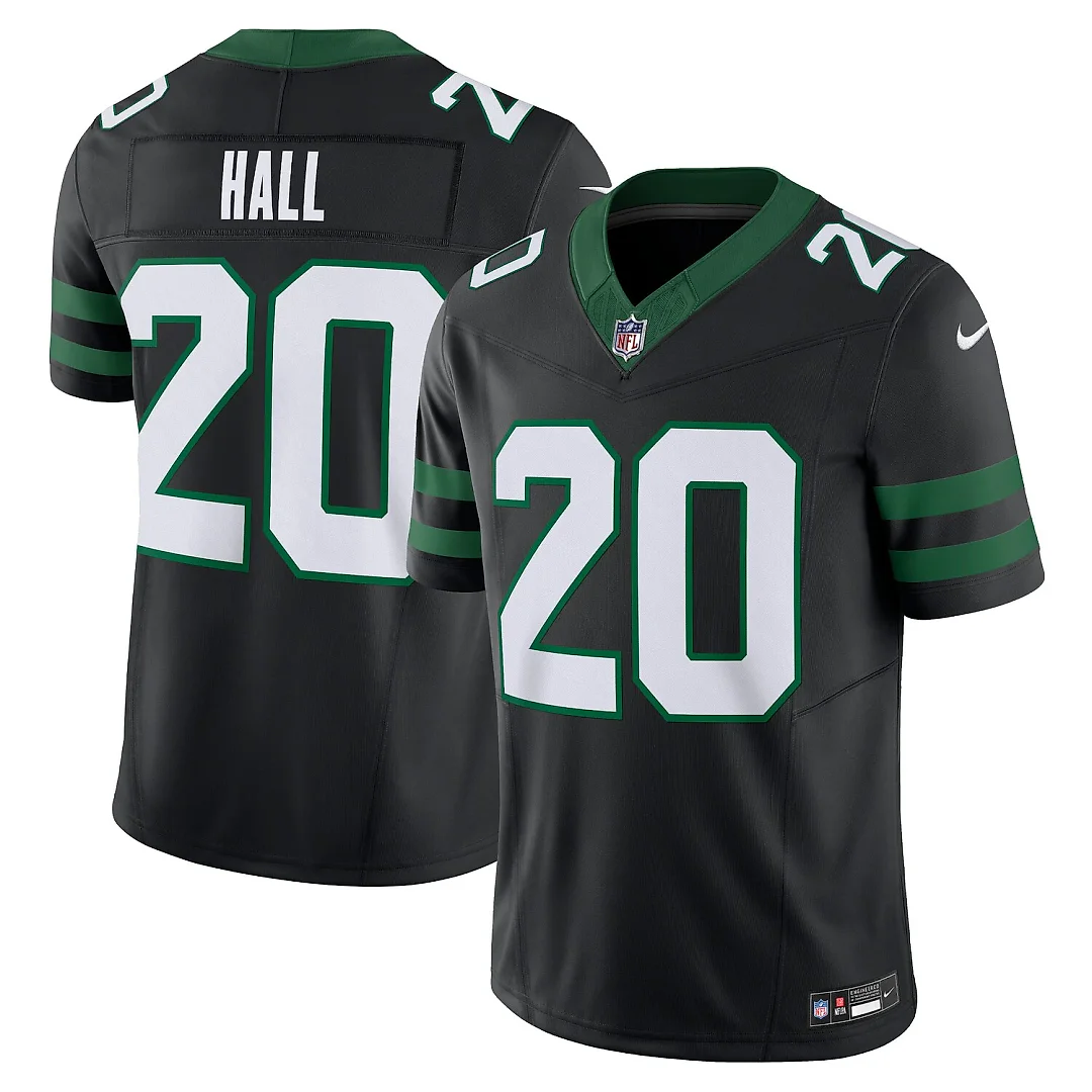 Zennovawear Breece Hall New York Jets Alternate Vapor FUSE. Limited Jersey - Legacy Black