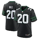 Zennovawear Breece Hall New York Jets Alternate Game Jersey - Legacy Black