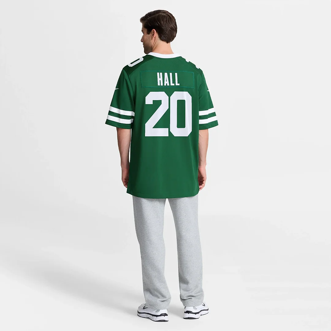 Zennovawear Breece Hall New York Jets Game Jersey - Legacy Green