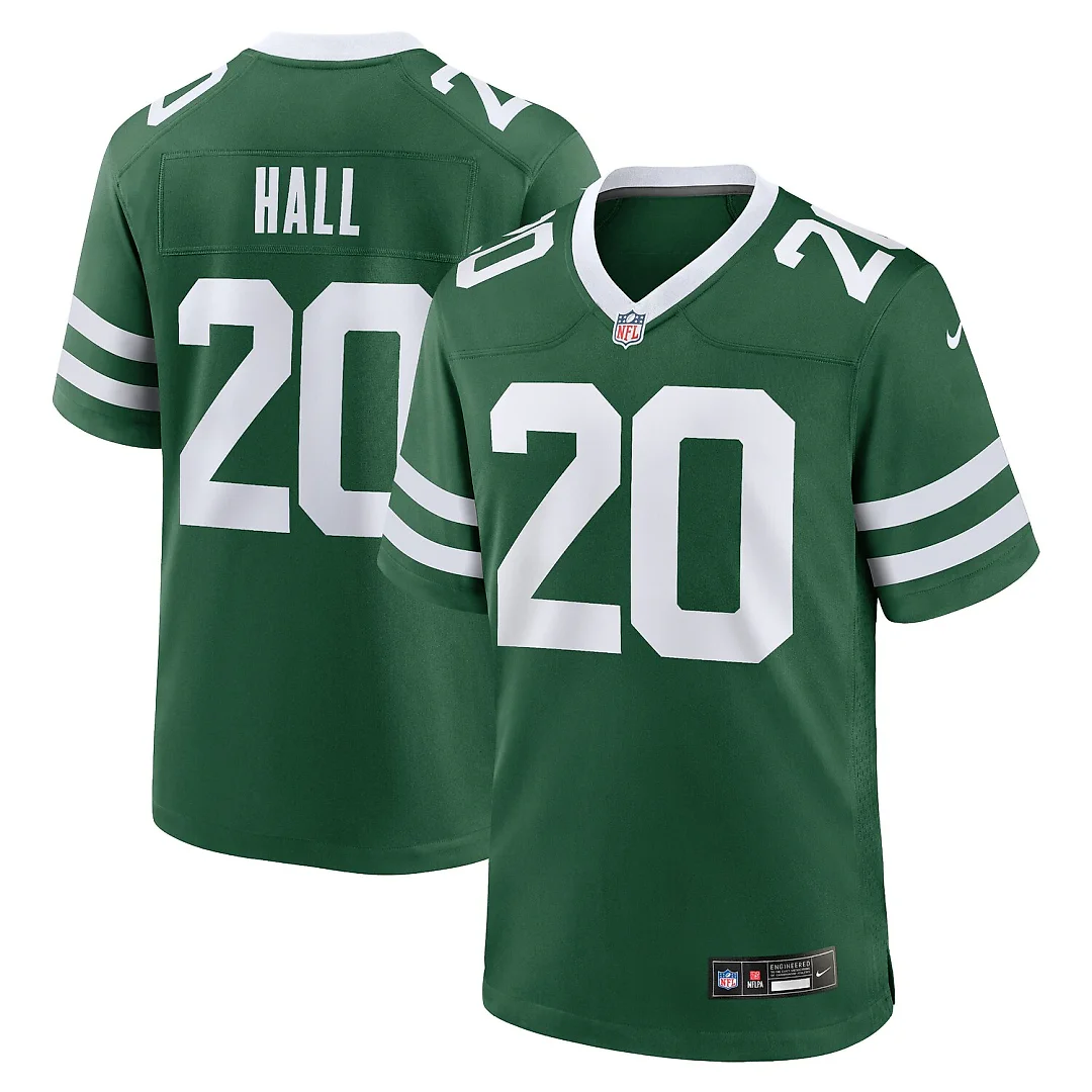 Zennovawear Breece Hall New York Jets Game Jersey - Legacy Green