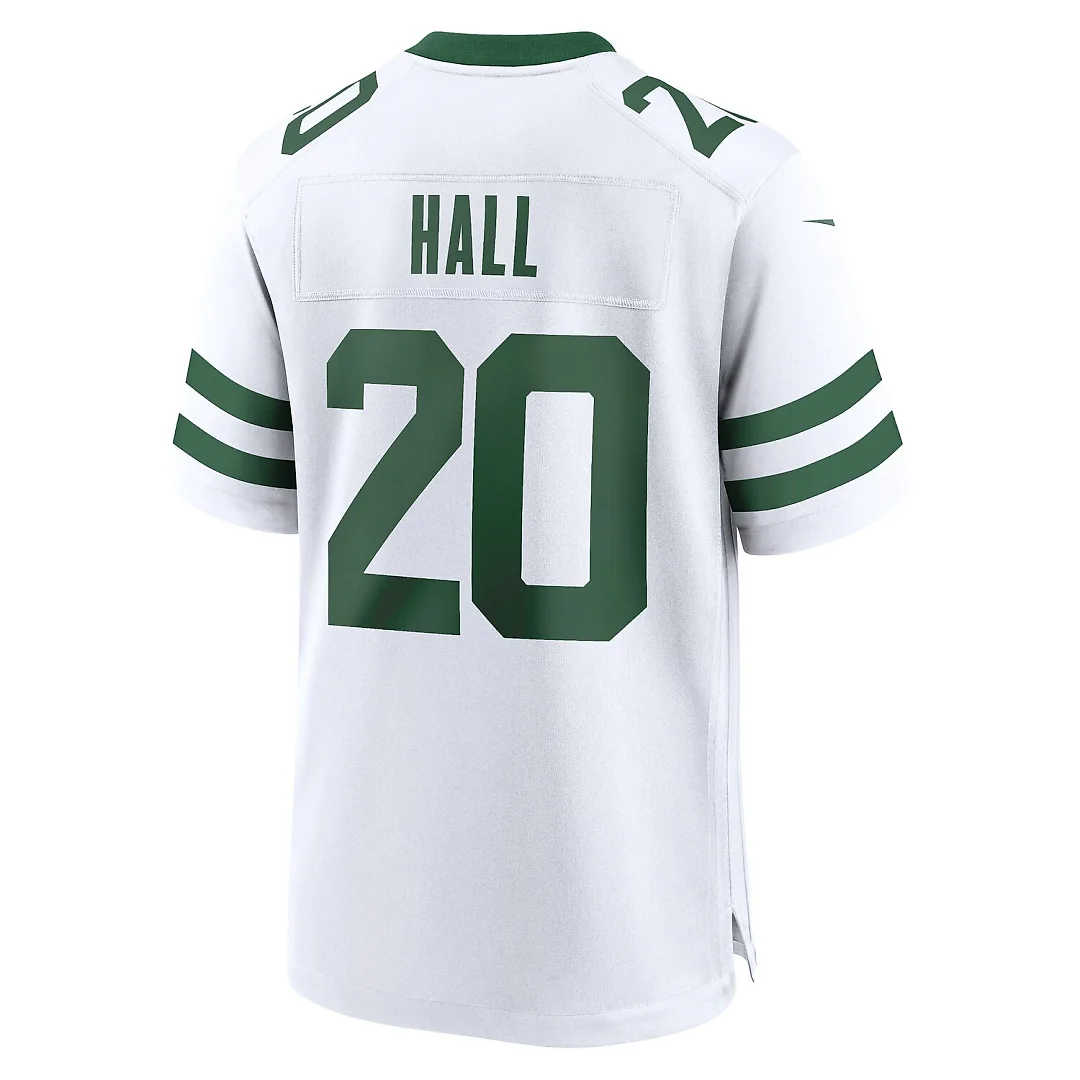 Zennovawear Breece Hall New York Jets Game Jersey - Legacy White