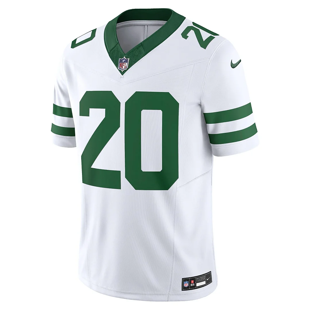 Zennovawear Breece Hall New York Jets Vapor FUSE. Limited Jersey - Legacy White