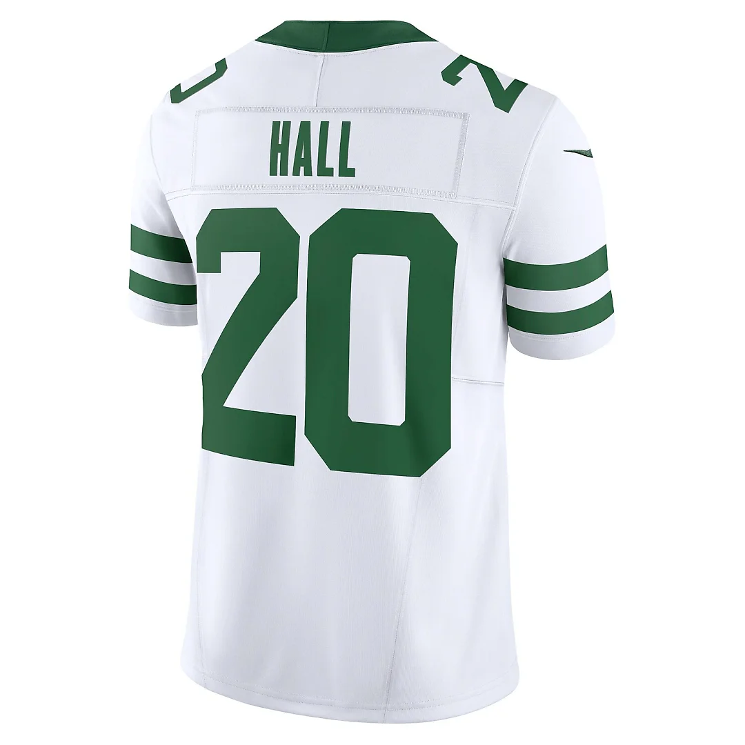 Zennovawear Breece Hall New York Jets Vapor FUSE. Limited Jersey - Legacy White