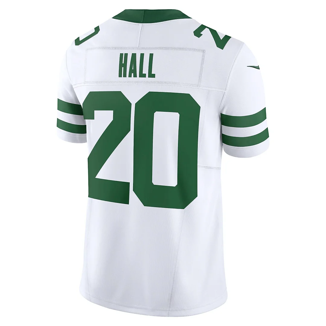 Zennovawear Breece Hall New York Jets Vapor FUSE. Limited Jersey - Legacy White