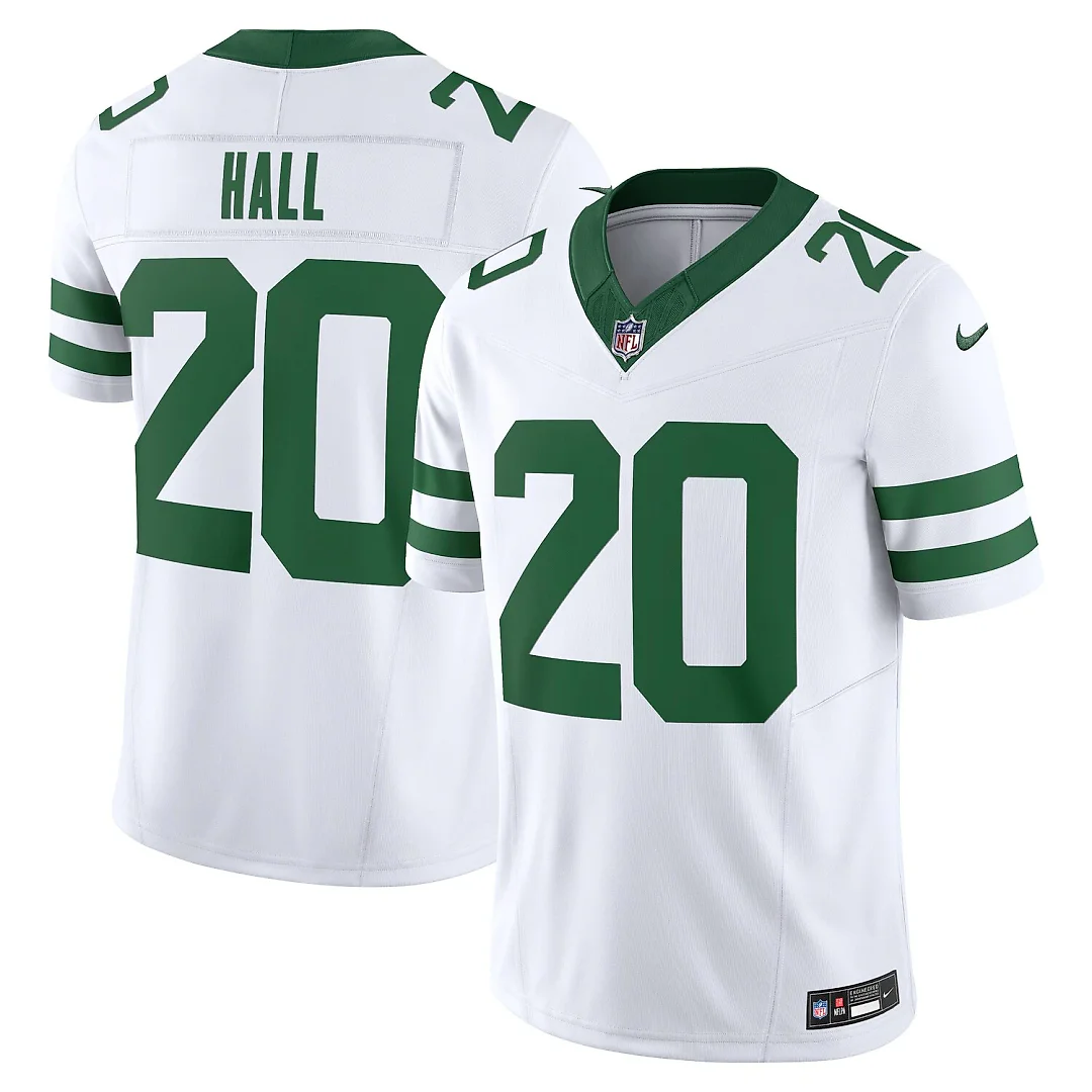 Zennovawear Breece Hall New York Jets Vapor FUSE. Limited Jersey - Legacy White