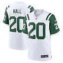 Zennovawear Breece Hall New York Jets Classic Alternate Game Jersey - White