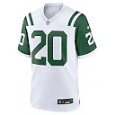 Zennovawear Breece Hall New York Jets Classic Alternate Game Jersey - White