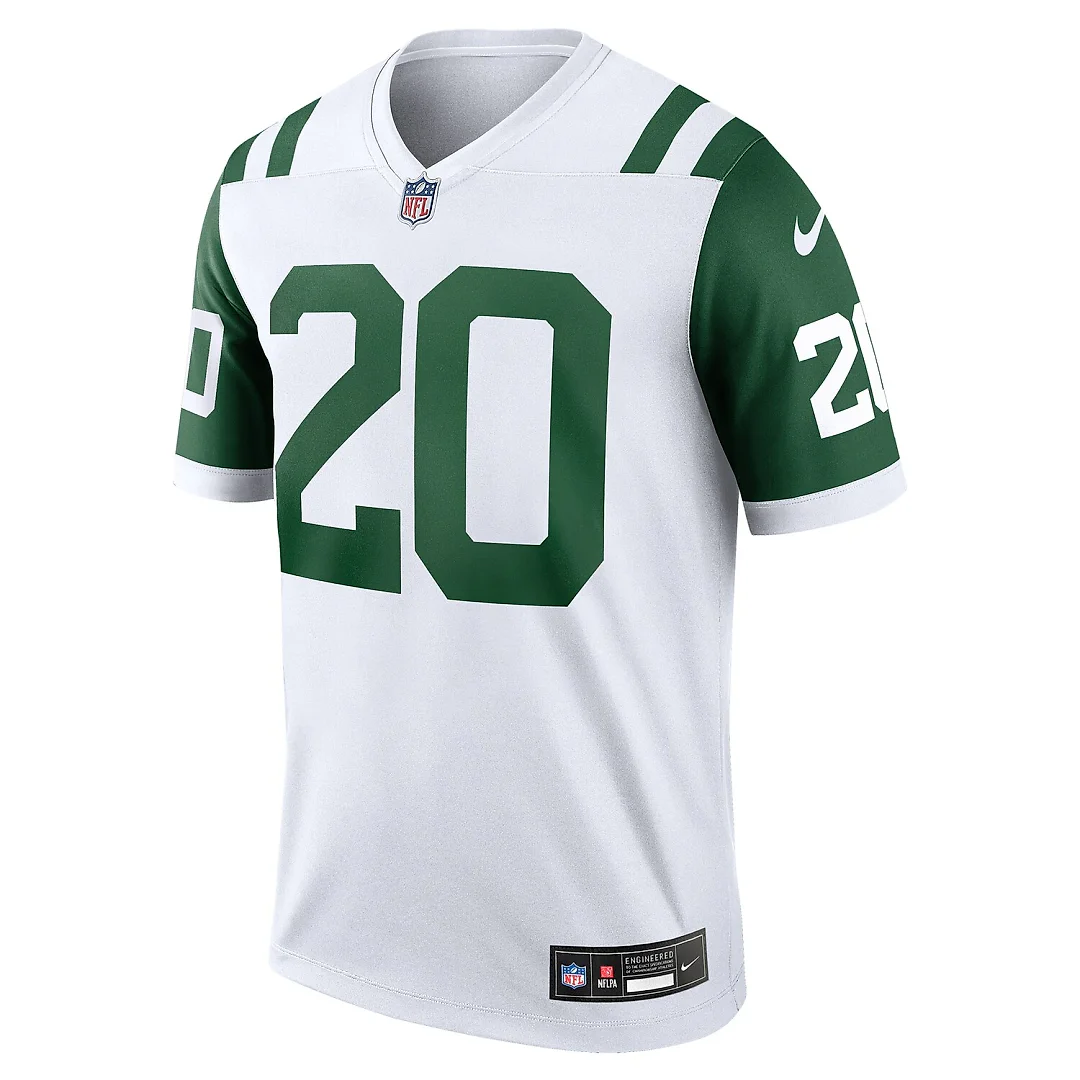 Zennovawear Breece Hall New York Jets Legend Player Performance Top - White
