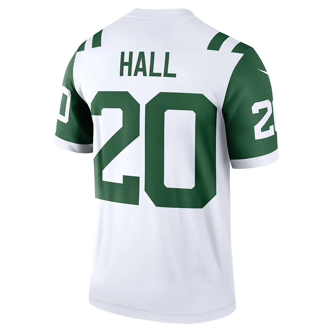 Zennovawear Breece Hall New York Jets Legend Player Performance Top - White